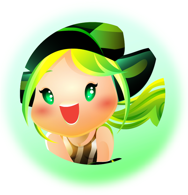 My Personal Illustration, Created Cute Little Mermaids - Cartoon (600x677), Png Download