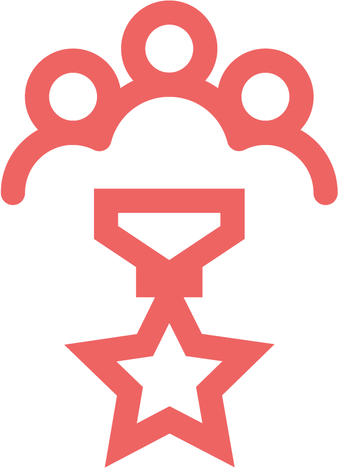 Redwolf Icon High Performing Teams - Star Icon Png (1024x1024), Png Download