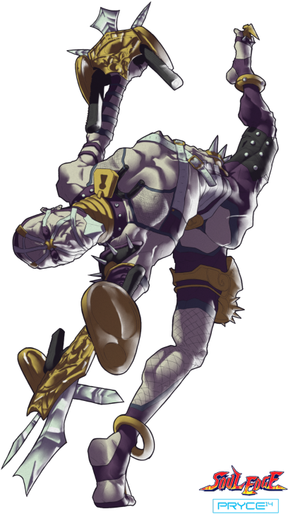 Voldo By ~pryce14 Voldo From Soul Calibur - Soul Edge (437x750), Png Download