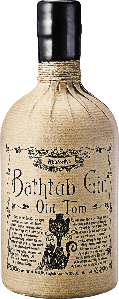 Bathtub Gin Sloe Gin - Ableforth Bathtub Gin 700ml (1499x2000), Png Download