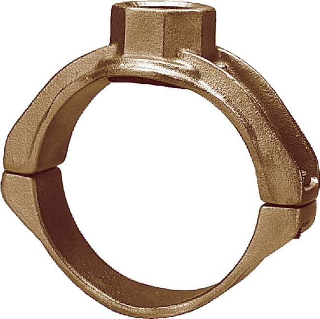 Od Controlled Bronze Saddles For Pvc Pipe (850x850), Png Download