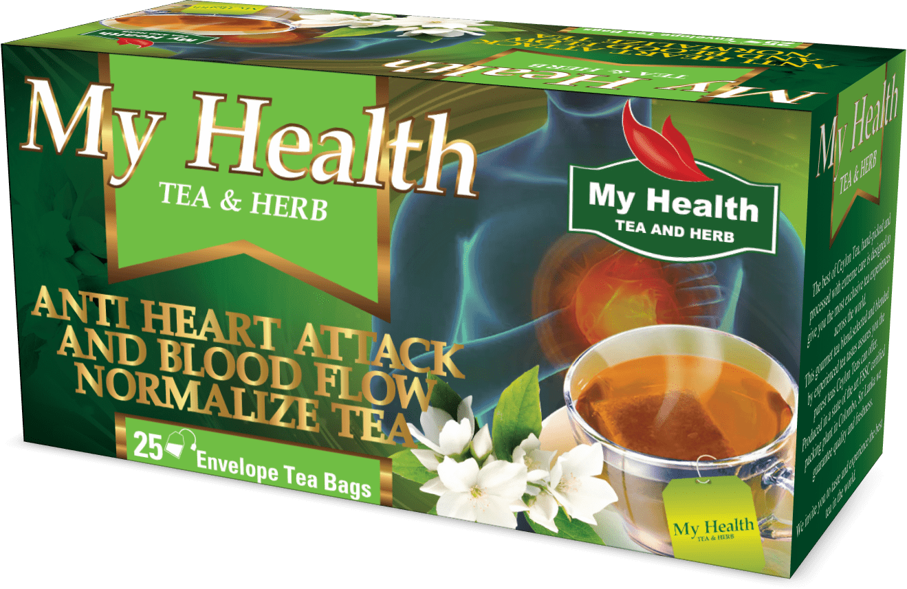 Myhealth Anti Heart Attack Tea - Tea (1319x857), Png Download
