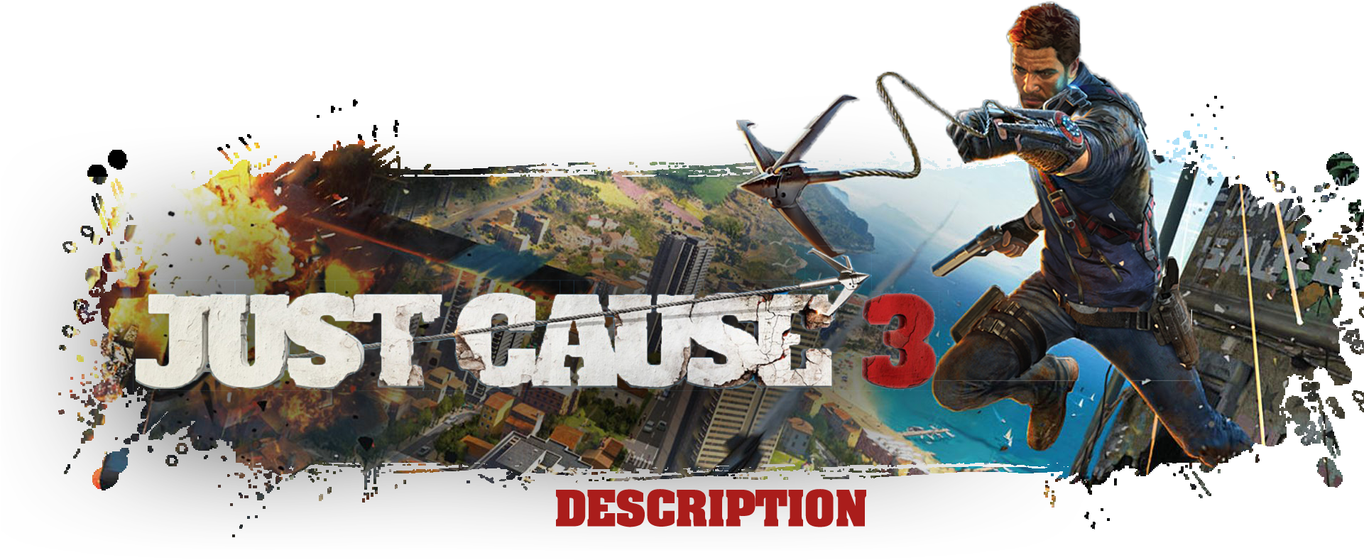 Description - Just Cause 3 (1920x1080), Png Download