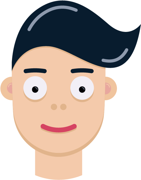 Man Face Emoji Messages Sticker-3 - Cartoon (619x619), Png Download