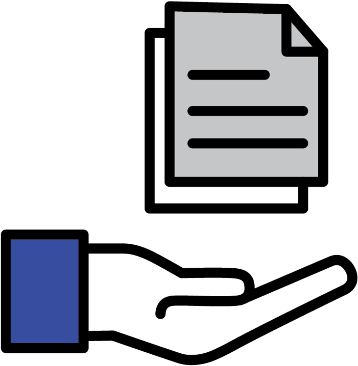 18icons-12 - Icon Stack Of Paper (1000x1000), Png Download