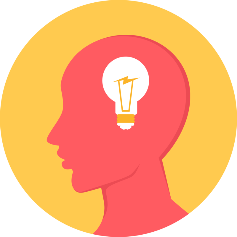 Download Free Business Icons Idea Computer Brainstorming - Brainstorm Icon (800x800), Png Download