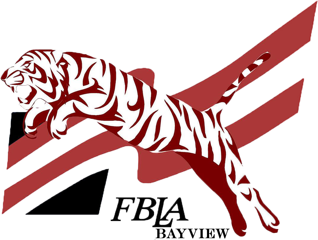 Bayview Fbla On Twitter - Jumping Tiger Vector (1108x840), Png Download