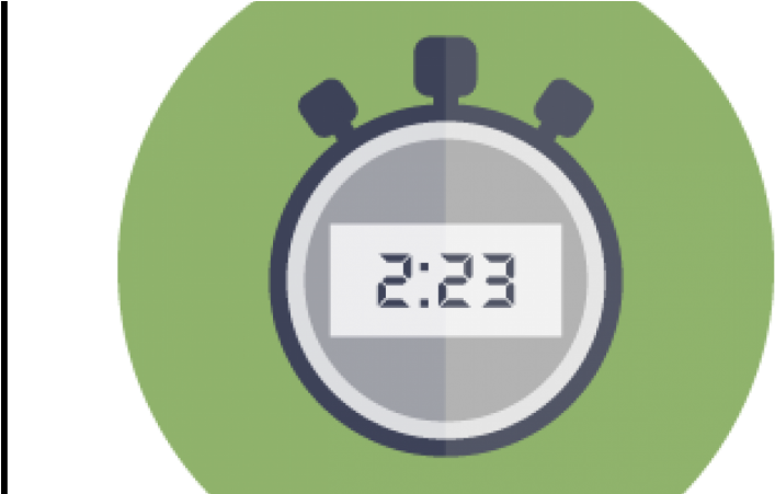 Stopwatch - Circle (800x450), Png Download