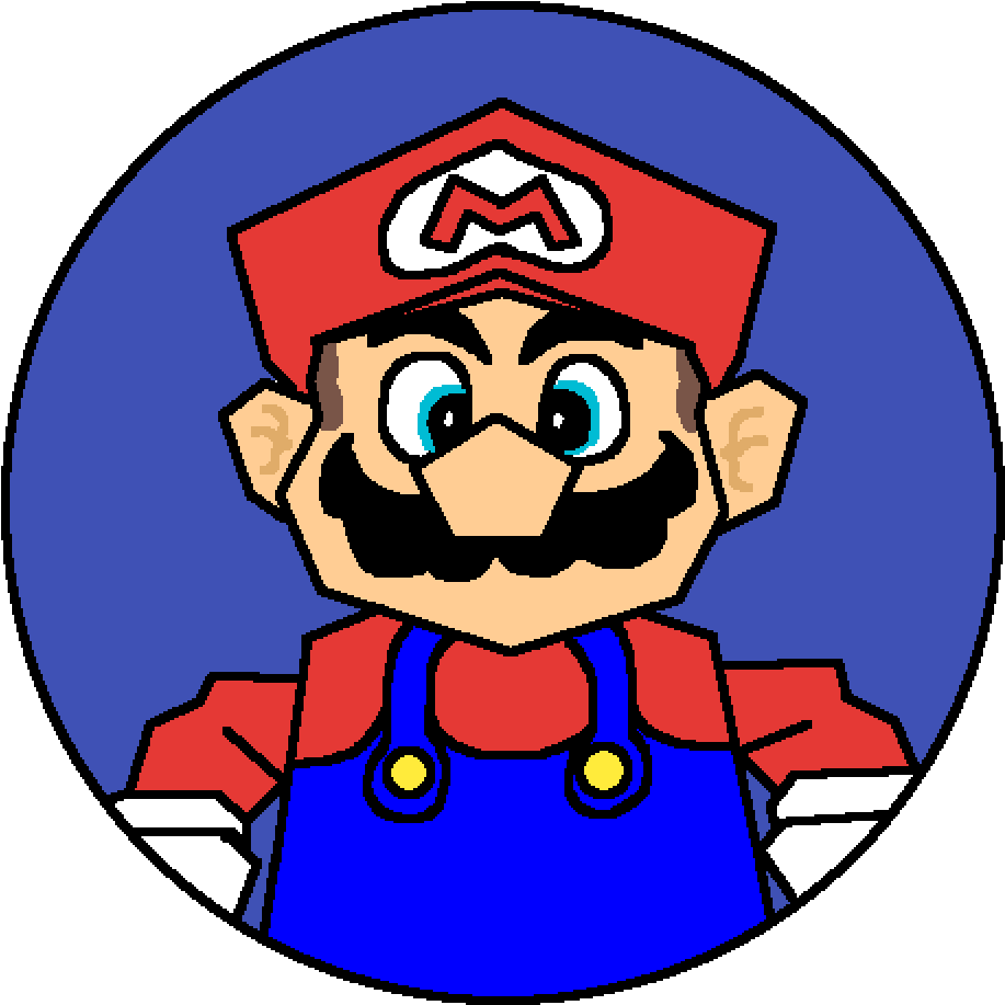 Mario Party 1 Style (1000x1000), Png Download