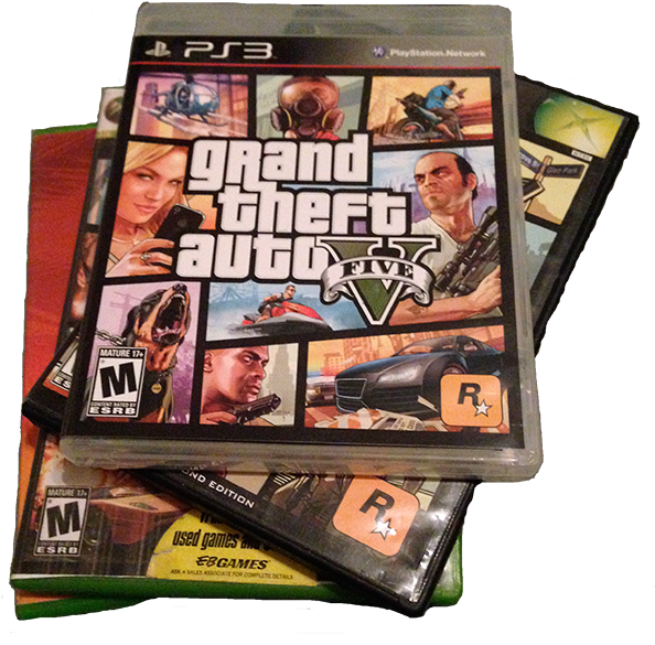 Grand Theft Auto Releases Its Biggest Game Yet - Gta (600x630), Png Download