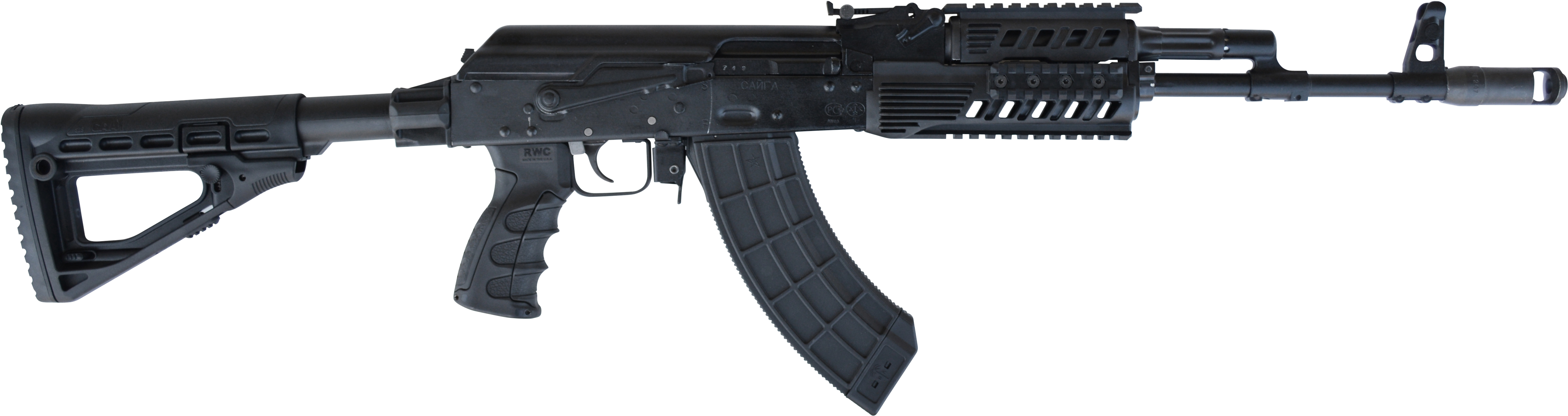 Norinco Type 56 Black (5466x1458), Png Download