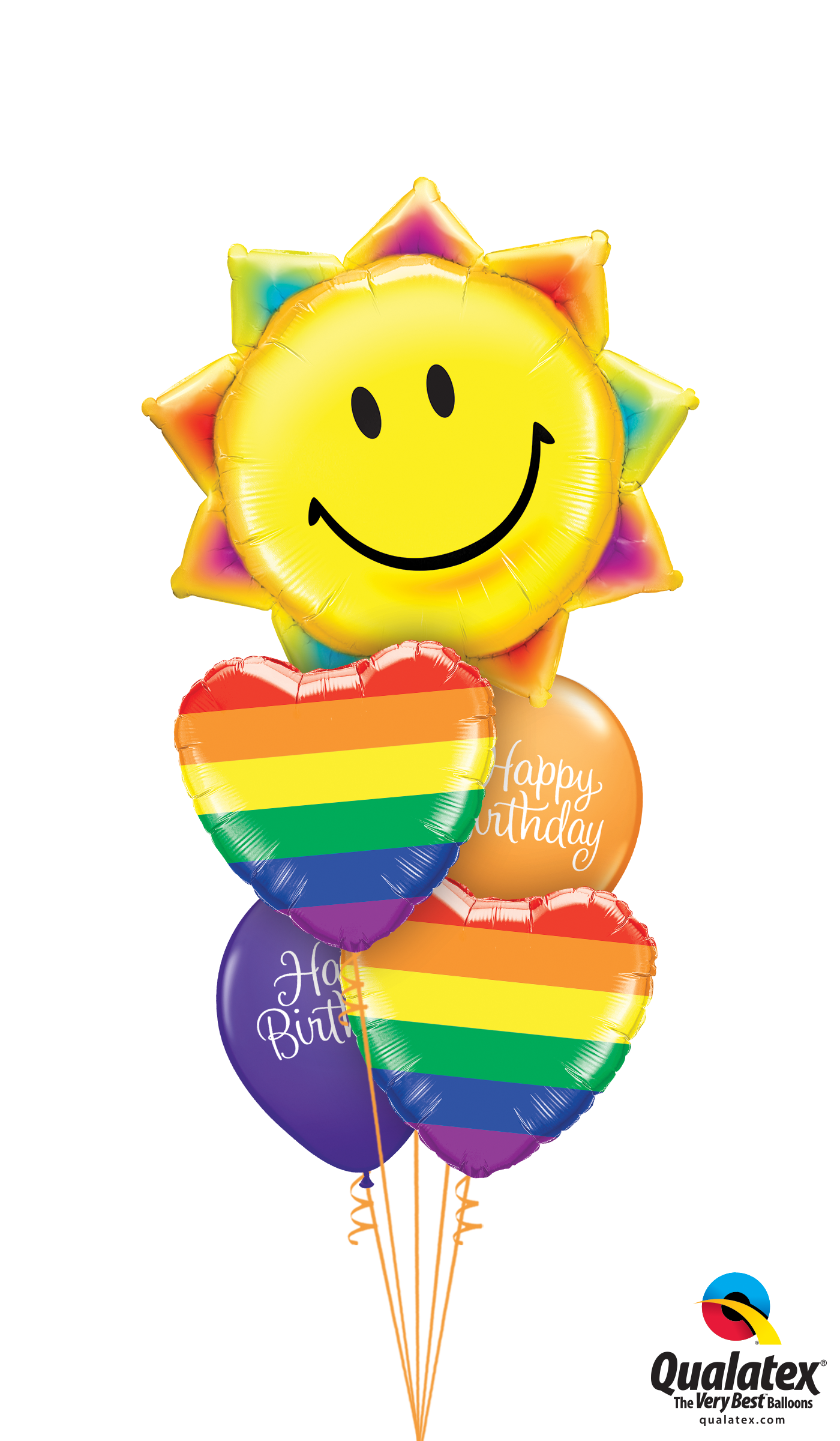 Birthday Sunshine & Rainbows At London Helium Balloons - Happy Birthday Sunshine Balloon (1400x2400), Png Download