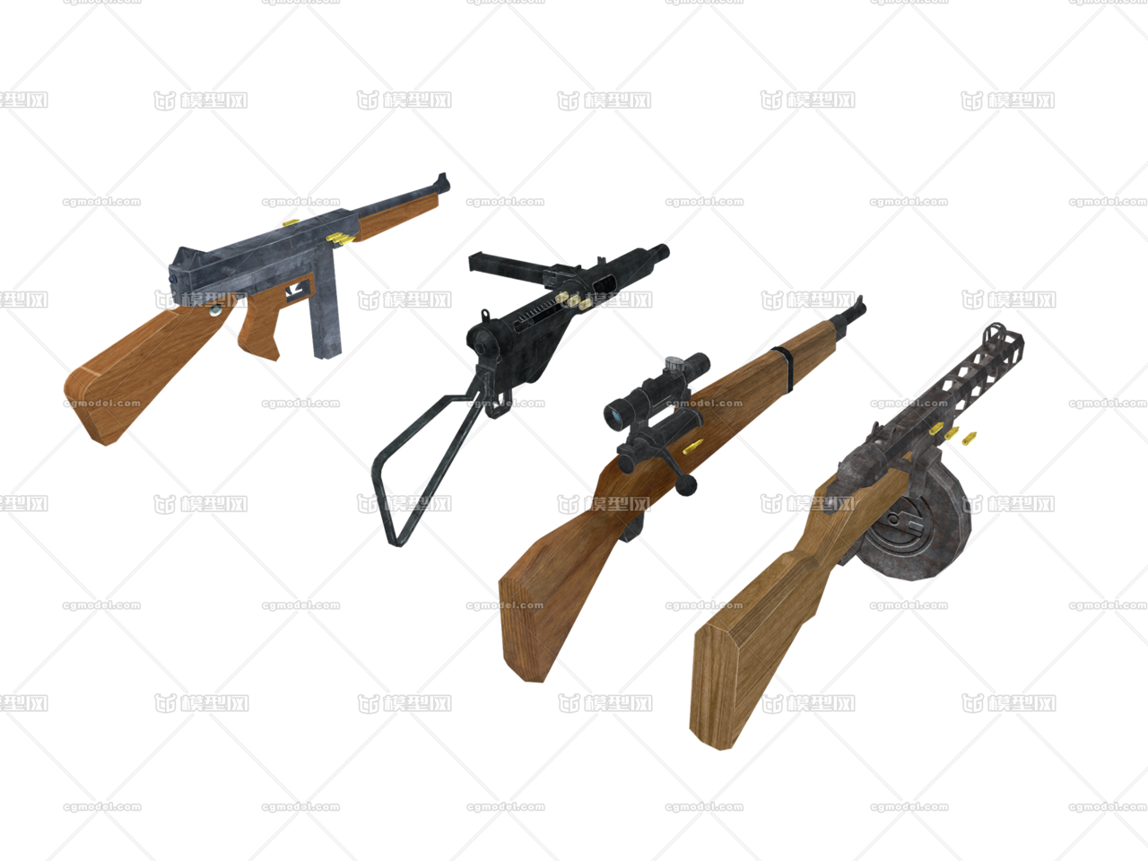 Cg模型网（cgmodel) 让设计更有价值 - Airsoft Gun (1280x960), Png Download
