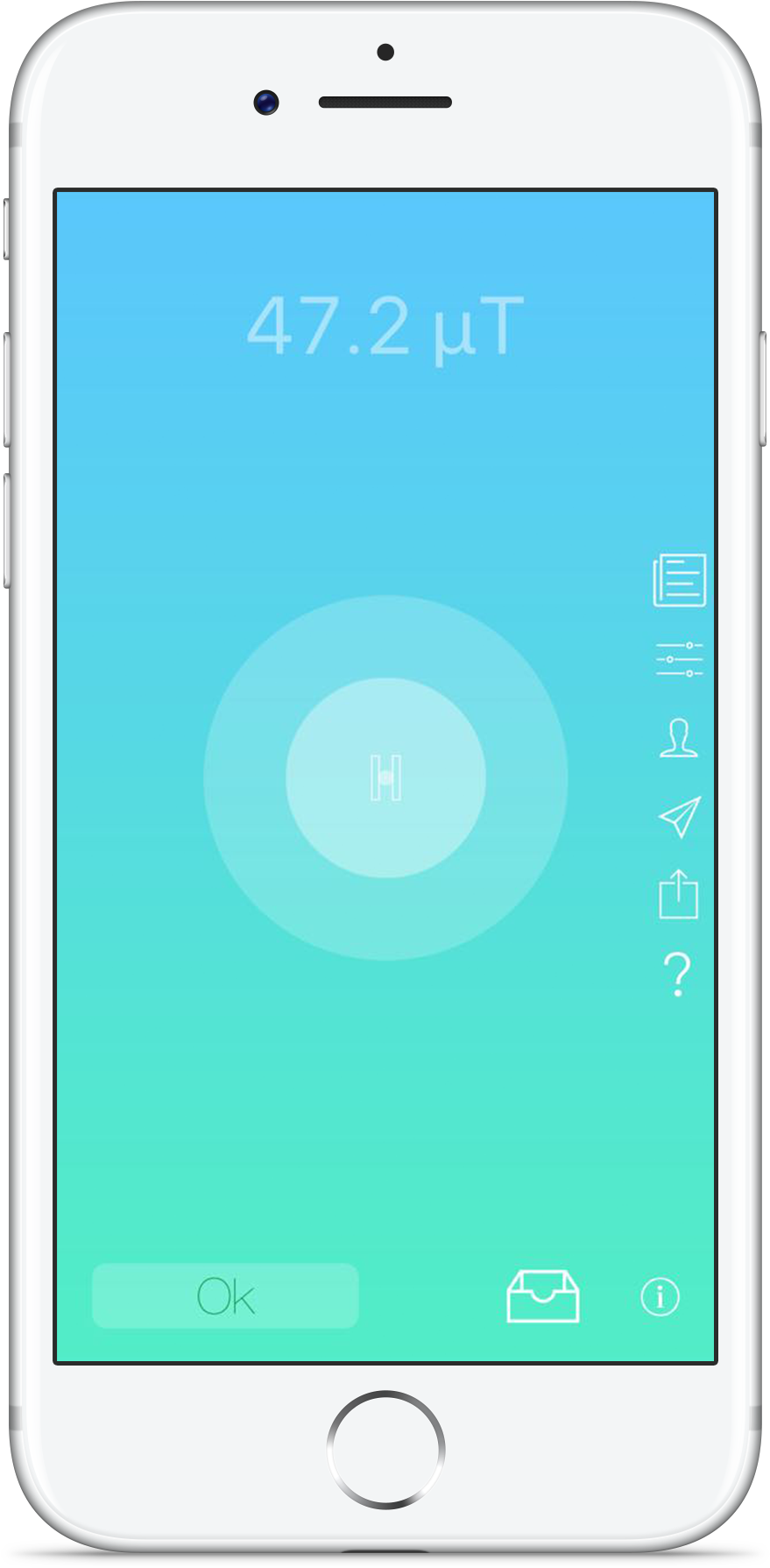 Electro Radar Ios App - Smartphone (1412x2050), Png Download