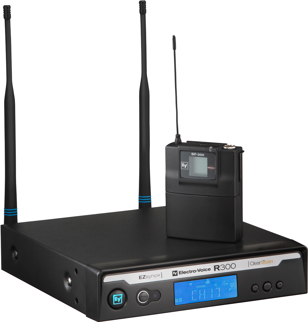 Electro Voice R300 L Lapel System - Electro Voice R300 L (1080x1080), Png Download