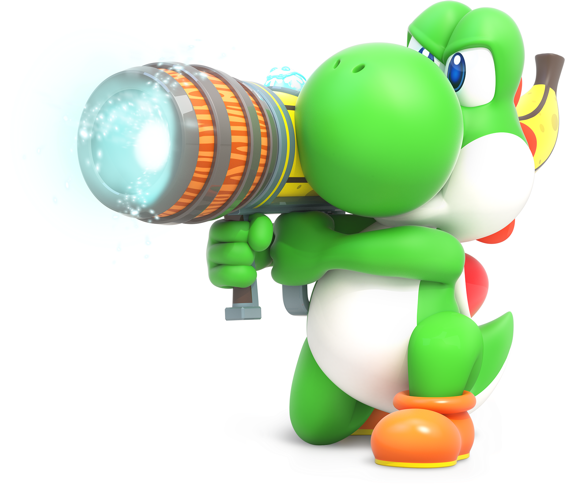 Mario Rabbids Kingdom Battle - Mario Rabbids Kingdom Battle Yoshi (2406x2000), Png Download