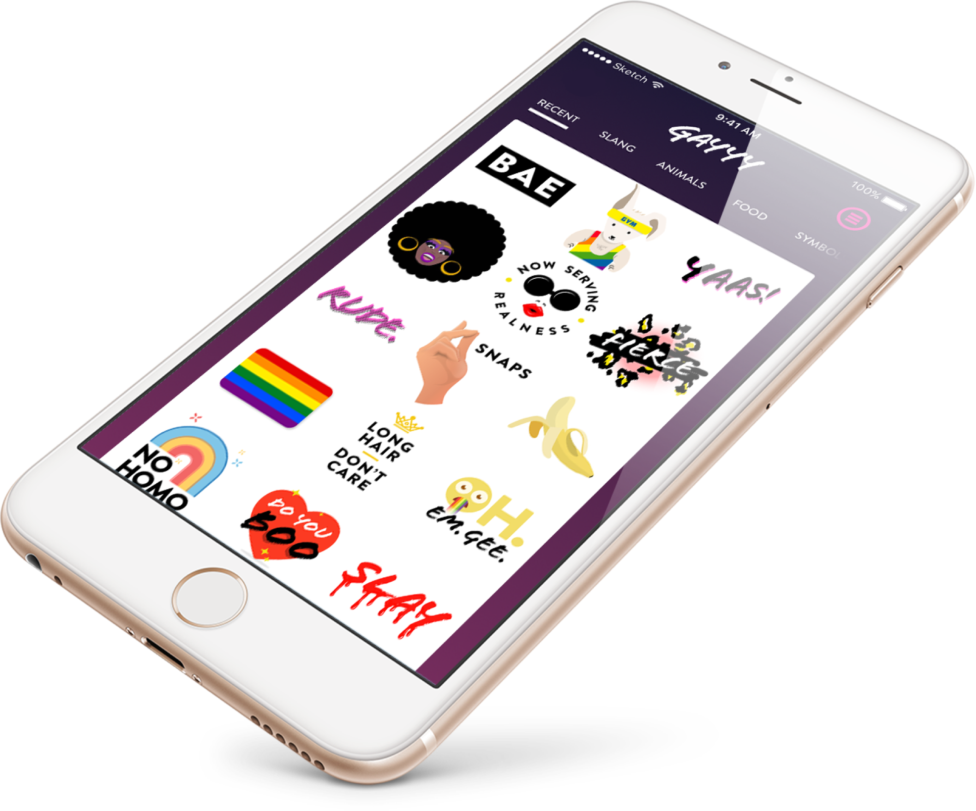 Gayyy Is The Savage Keyboard App That Gives You 100 - Samsung Galaxy (1971x1638), Png Download