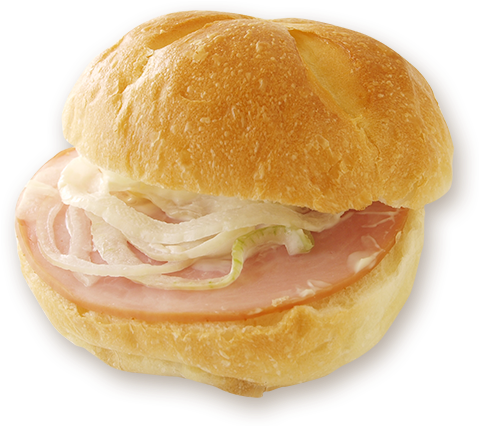 Boneless Ham, Fresh Onion - Fast Food (600x600), Png Download