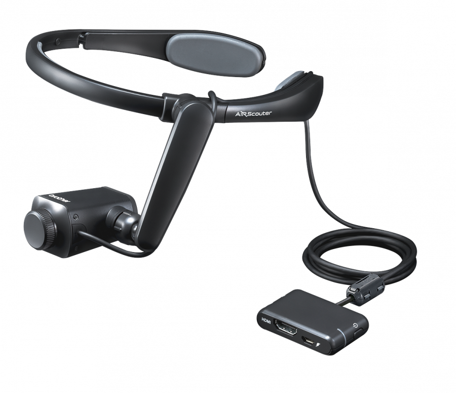 Horizon Glass Cockpit Airscouter4 - Brother Airscouter (900x775), Png Download