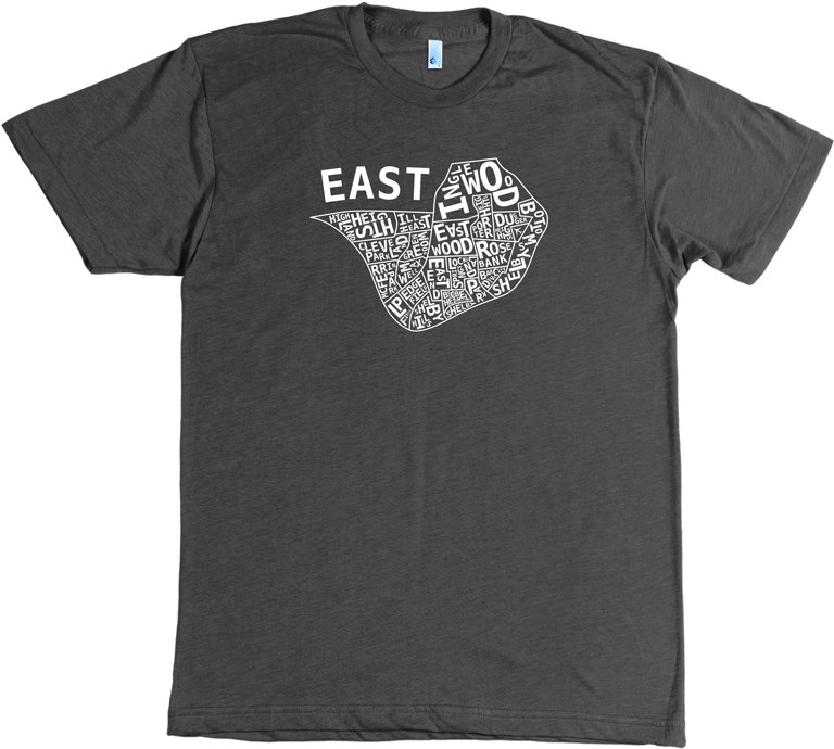 East Nashville Hood Tee - Madcap Coffee Tshirt (800x800), Png Download