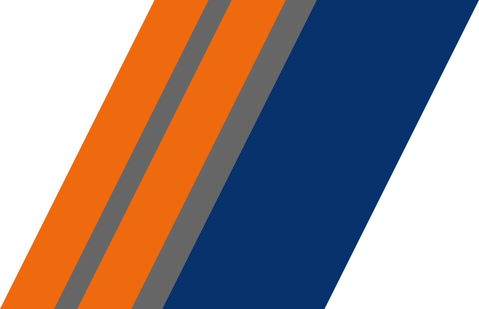 Open - Racing Stripes Blue Orange (2000x1290), Png Download