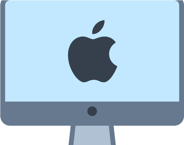 Mac Os X Clipart Icon - Apple (640x480), Png Download