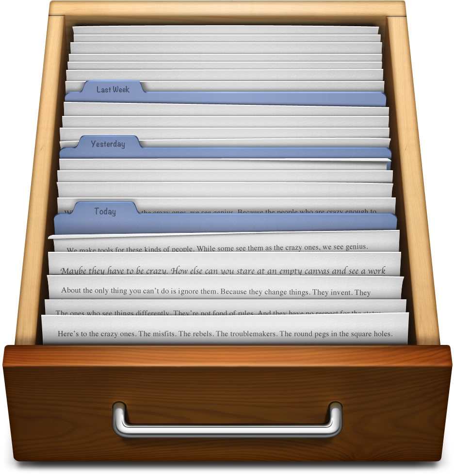 1024 X 1024 3 - All My Files Icon Mac (1024x1024), Png Download