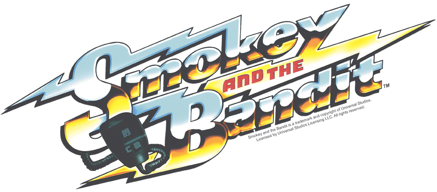 Smokey And The Bandit Logo Men's Regular Fit T-shirt - Smokey And The Bandit Logo (900x406), Png Download
