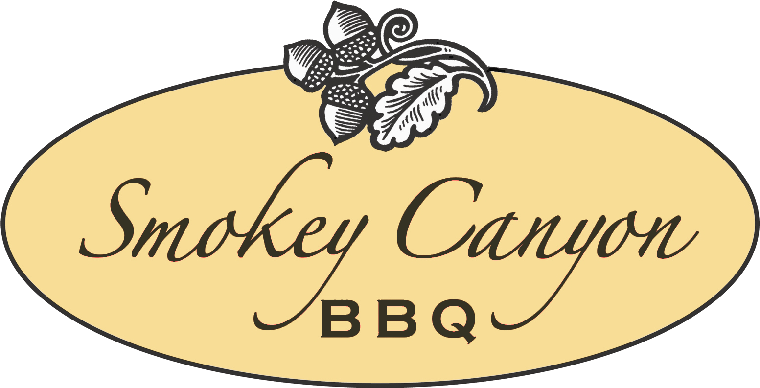 Smokey Logos Black Lettering - Smokey Canyon Bbq Logo (1688x1800), Png Download
