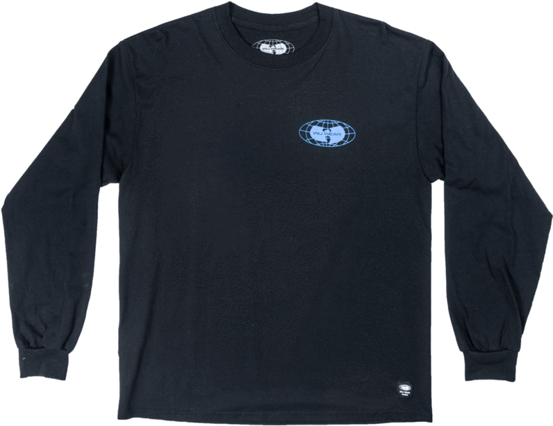 Globe Logo Long Sleeve Shirt - Wu Wear (800x1101), Png Download