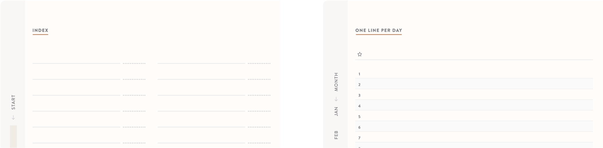 Log Your Content And Easily Build A Daily Journaling - Document (2256x557), Png Download