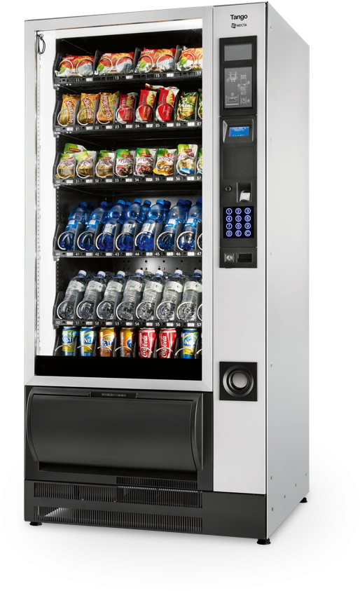 Tango Specs 2x - Tango Necta Vending Machine (580x955), Png Download