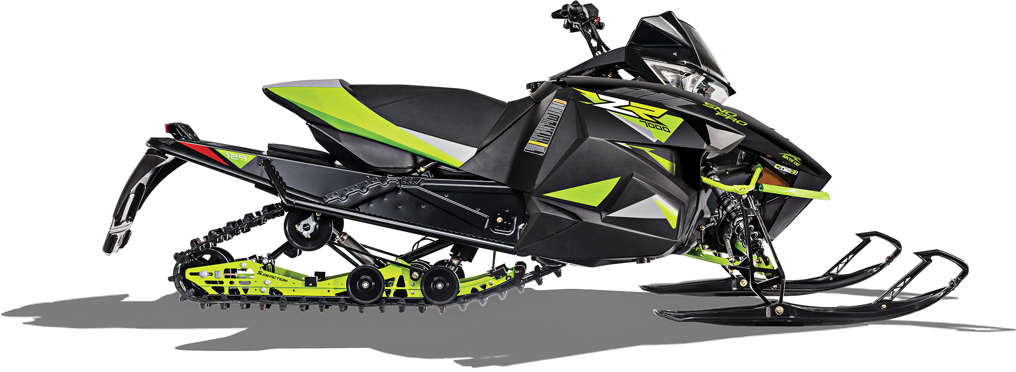 Zr 7000 Sp - 2018 Arctic Cat High Country 8000 (2000x966), Png Download