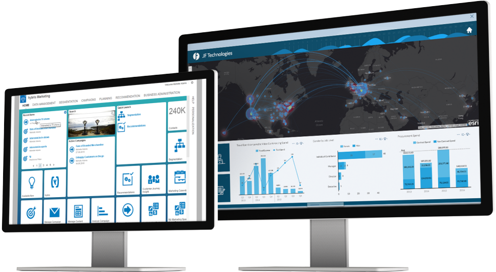 Sap Marketing Cloud And Digital Boardroom - Sap Se (970x531), Png Download