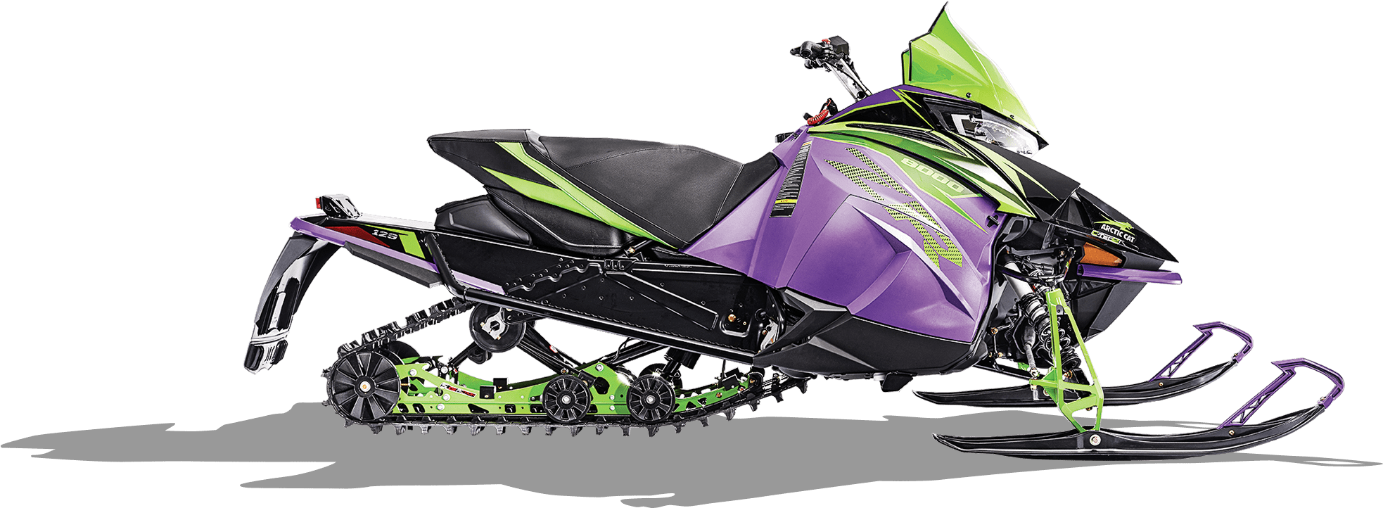 Zr 8000 129 Ltd - 2019 Arctic Cat Zr 8000 (2000x966), Png Download