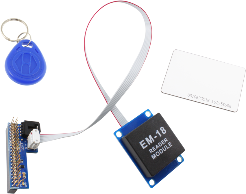 Raspberry Pi 3 Rfid (1024x682), Png Download