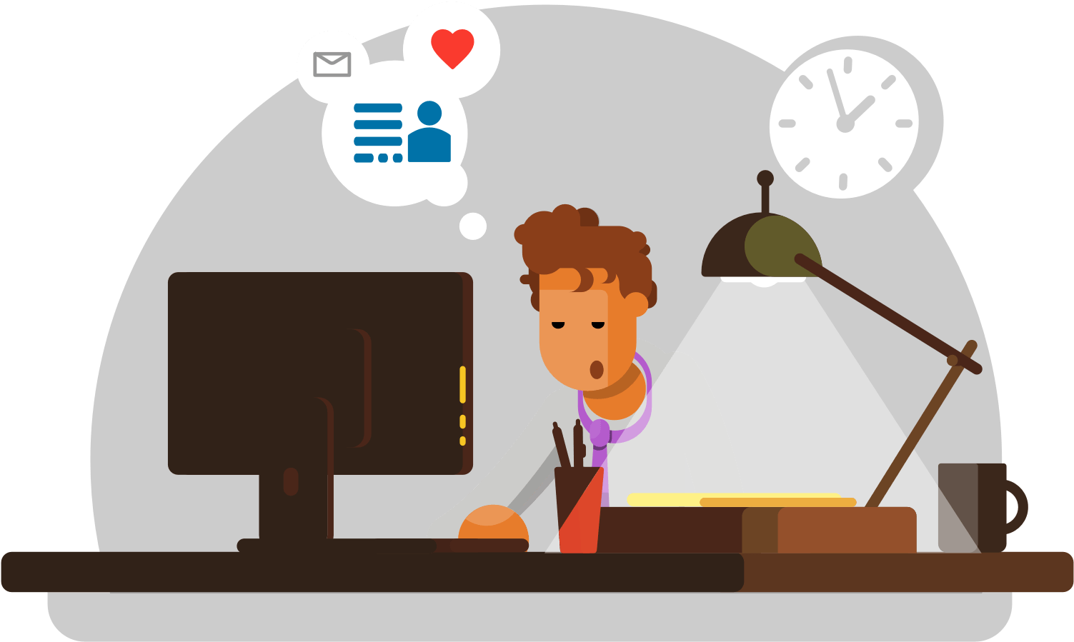 If You're Feeling Distressed, Low Or Sad, If You Are - Cartoon (1820x1456), Png Download