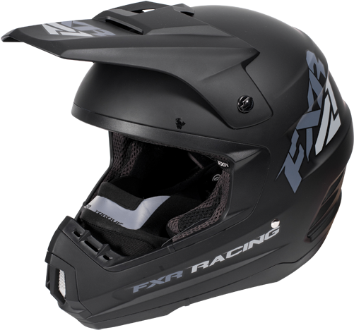 Torque Recoil Fxr Snowmobile Helmet Black Ops - Dirt Bike Helmets For Kids (585x585), Png Download