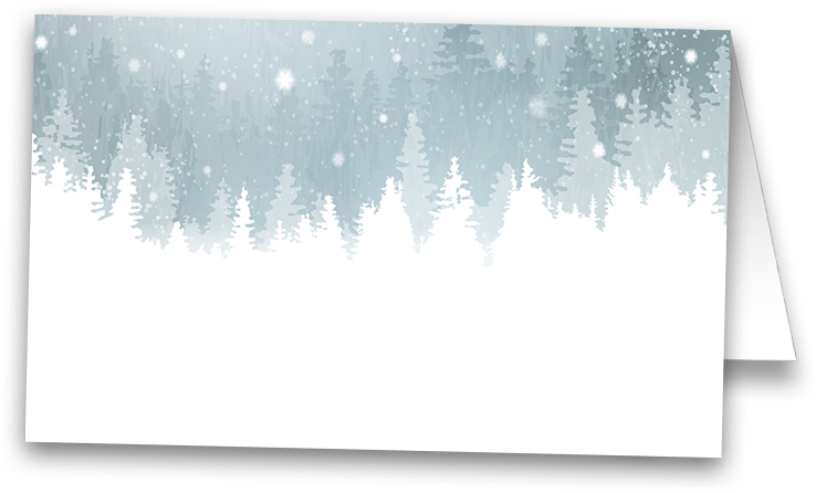 Winter Snowflake Wedding Escort Seating Cards - Darkness (900x900), Png Download