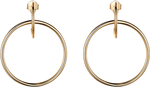 Top 81+ imagen hoop earring transparent background - Thpthoanghoatham ...