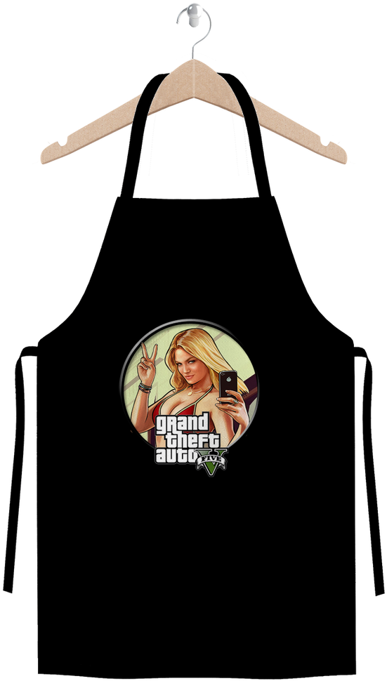 Gta V 5 ﻿premium Jersey Apron - Apron (1024x1024), Png Download