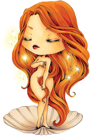 Porte Clé - Aphrodite - Illustration (600x600), Png Download