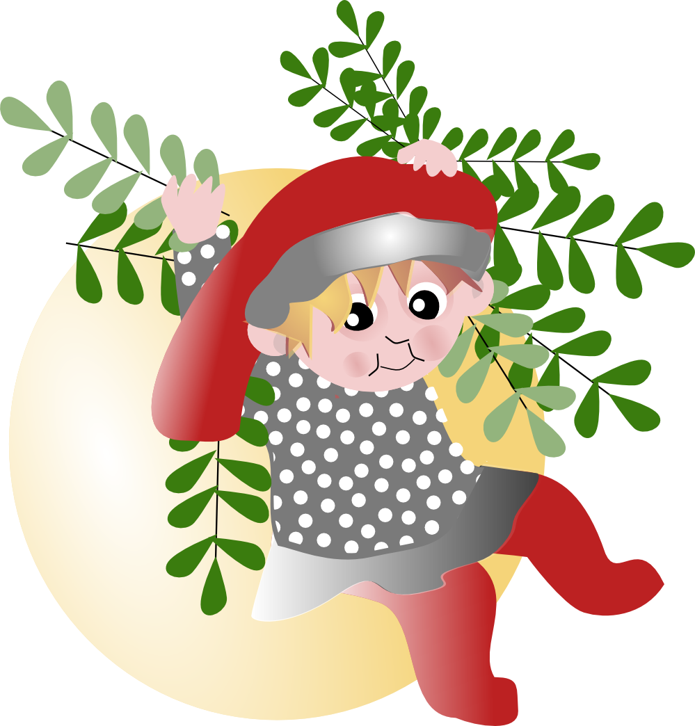 Danish Christmas Clip Art - Christmas Day (999x1044), Png Download