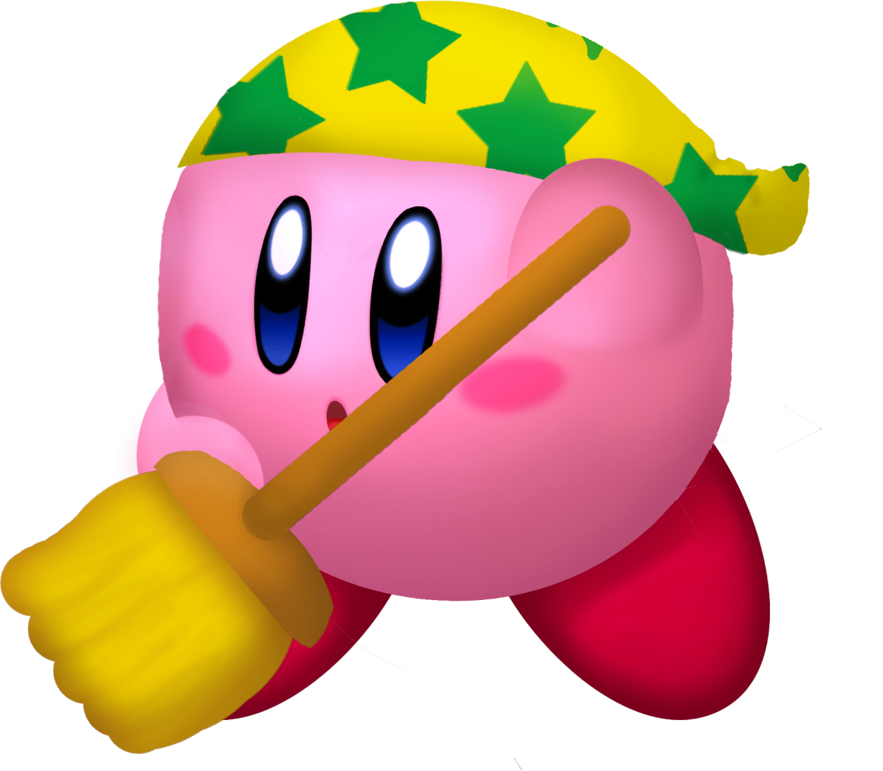 Tsundere-png Png Kirby Kirby - Clean Kirby (1280x1118), Png Download