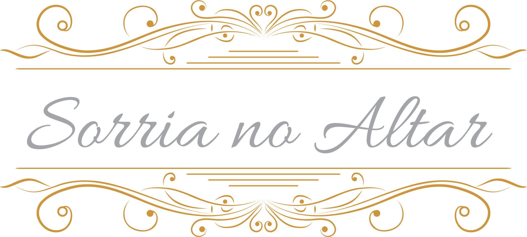 Logo Sorria No Altar - Calligraphy (2086x940), Png Download