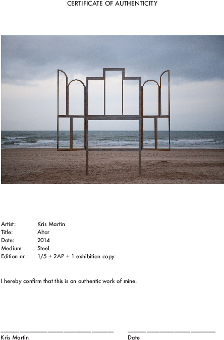 Take A Look At The Certificate - Sea (595x842), Png Download