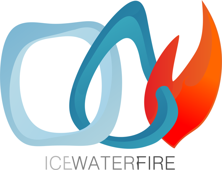 Ice Water Fire (750x575), Png Download