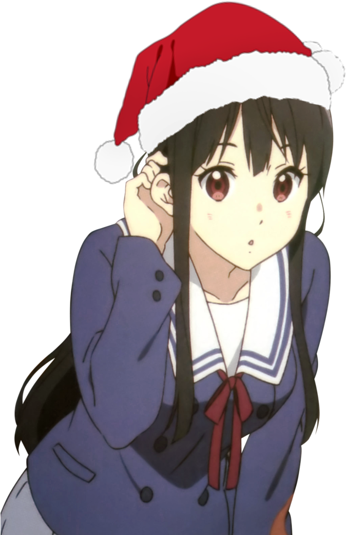 Transparent Mitsuki Santa Hat - Mitsuki Nase Full Body (766x1043), Png Download