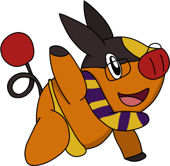 The Gayest Tepig - Cartoon (904x678), Png Download