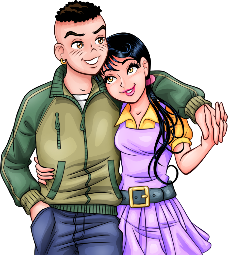 Casmaga Turma Da Monica Jogem Png - Turma Da Monica Jovem Cascao E Magali (898x1006), Png Download